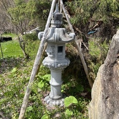立灯籠　庭石　190cm
