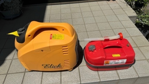 HAIGE ハイガー インバーター発電機 小型 家庭用 ガソリン 1200W DY1500LBI