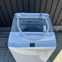 ★美品 動作良好★haier ハイアール 全自動洗濯機 jw-u70hk 7kg★2022年製★ 