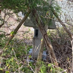 立灯籠　庭石　120cm