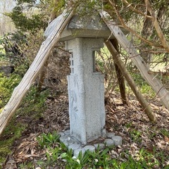 立灯籠　庭石　120cm