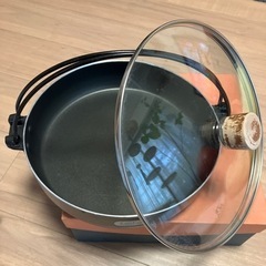 ガラス蓋付すき焼き鍋26センチ