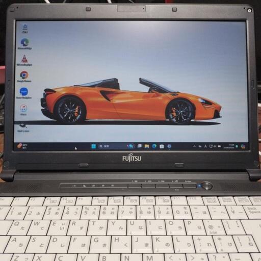 【成約 5/14 7:30 お渡し済み】富士通 LIFEBOOK SSD ノートパソコン Windows11 Office
