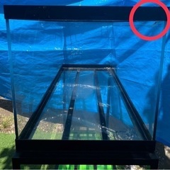 アクリル水槽　1200 上部フィルター　水槽台