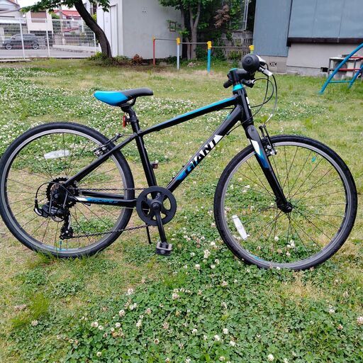 チェーンほか交換済！キッズ用24インチクロスバイク GIANT ESCAPE JR 24