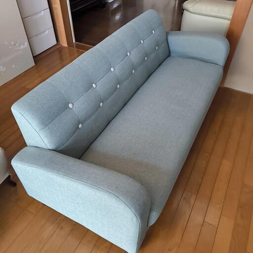 家具 ソファ 3人掛けソファ (ヒロ) 三浦のソファ《3人掛けソファ》の中古あげます・譲ります|ジモティーで不用品の処分
