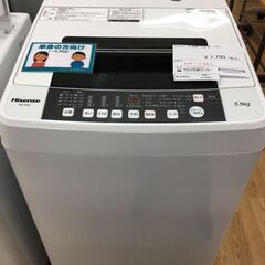 ★ジモティ割あり★ Hisence　ハイセンス 洗濯機 HW-T55C 5.5kg 18年製 動作確認／クリーニング済み SJ5557