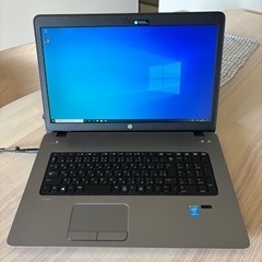 【美品】HP ProBook ノートパソコン 17インチ