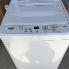 YAMADA SELECT 6.0Kg全自動洗濯機　YWM-T6...