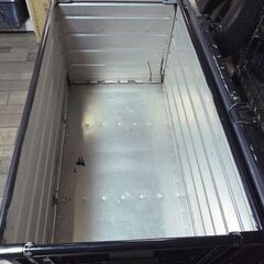 折りたたみ式 アルミコンテナ 幅120cm 黒 コンテナ ガレージ収納 倉庫 ガレージ ガーデニング 札幌市東区 新道東店