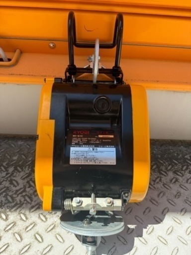 リョービ　RYOBI　WI-61C　ウインチ　リモコン付き　中古品　60キロ