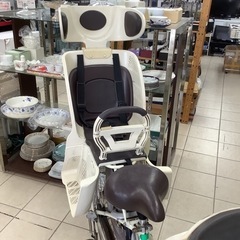 BRIDGESTONE  ブリヂストン　電動アシスト自転車　チャイルドシート前後付き自転車　3段変速　24インチ