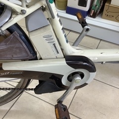 BRIDGESTONE  ブリヂストン　電動アシスト自転車　チャイルドシート前後付き自転車　3段変速　24インチ