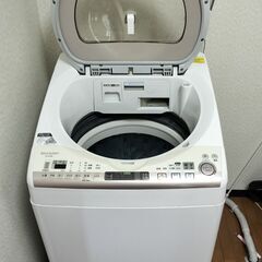 タテ型洗濯乾燥機　お譲りします　シャープ　2014年製