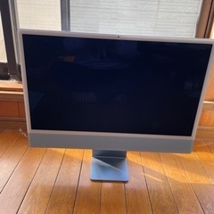 【美品】 Apple iMac 2021 24インチ M1 ブルー