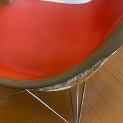 美品　ハーマンミラー　イームズチェア　ナウガレザー □Herman Miller/ハーマンミラー□イームズ□ヴィンテージ□レア