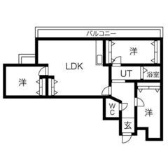 ✨🏥レスキュー賃貸🏥✨『3LDK』堺市西区平岡町✨敷金礼金無料💰...