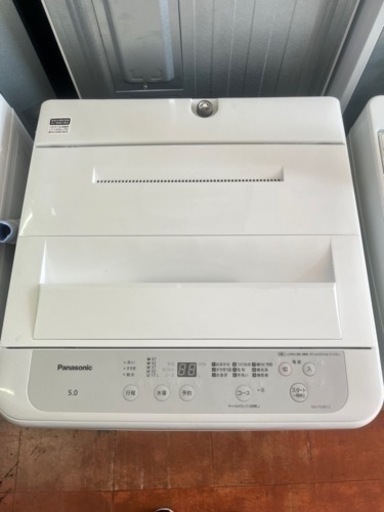 洗濯機Panasonic 2021年　5kg