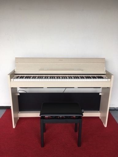 e195 YAMAHA ARIUS YDP-S34 WA年 2021製　電子ピアノ　ヤマハ　アリウス