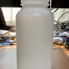 未使用品・瑞穂化成工業製ポリエチレン広口瓶