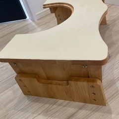 木製 キッズ用　トイレステップ 踏み台 