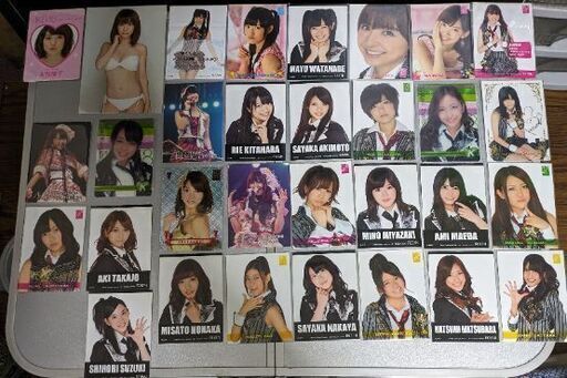 AKB48　ポスカード \u0026 トレカ 合計31枚