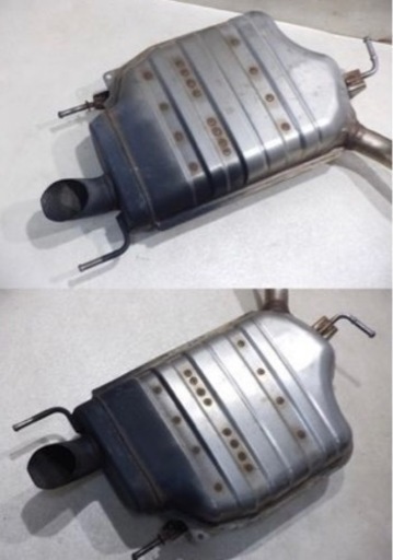 レクサス　LS500h  \nリアマフラー