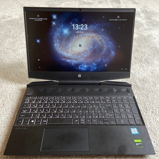 【ゲーミングPC】HP Pavilion Gaming Laptop i7 9750H GTX 1660Ti 256GB + HDD 1TB メモリ 16GB