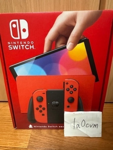 【新品箱凹み有】Nintendo Switch（有機ELモデル） マリオレッド