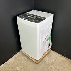 【送料無料】B056 アクア 4.5㎏洗濯機 AQW-S4M 2022年製