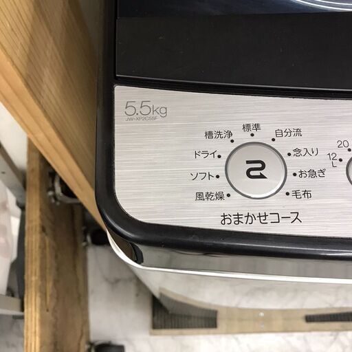 Haier/ﾊｲｱｰﾙ　洗濯機　5.5kg　JW-XP2C55F　2023年製