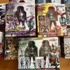 仮面ライダーカブト フィギュアセット 