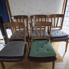 【ネット決済】野田家具 椅子 5脚