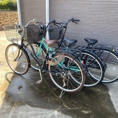 自転車　３台