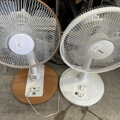 扇風機二台セット。3000円
