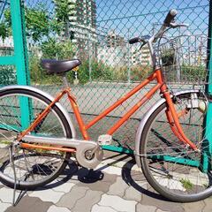 ♪ジモティー特価♪赤と黒カラーリングがきれいな 26型中古ファミリー