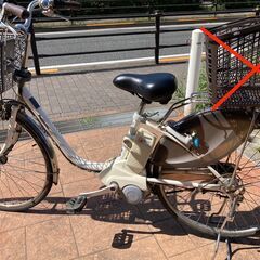 ★一旦募集保留しています。返信できない場合があります★電動自転車　パナソニック　ビビDX　2016年物 12A