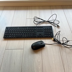 DELLキーボード　マウス　有線