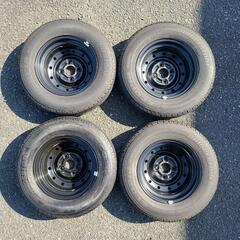 エブリイ da17v　純正タイヤ&ホイール 12インチ  塗装済み 