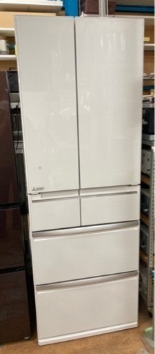 三菱 6ドア冷蔵庫 517L 中古
