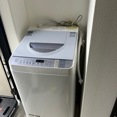 洗濯機5キロ洗いSHARP ES-TX550-A 