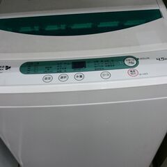 （ヤマダ電機）　全自動洗濯機４.５ｋｇ　２０１８年製　YWM-T...