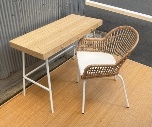 IKEA デスク\u0026チェアセット