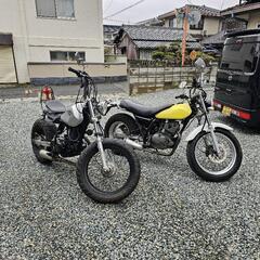 【ネット決済】バイク スズキ ヤマハ ２台セット