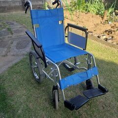 介護用アルミ車椅子　折り畳式　松永製作所　美品
