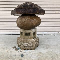 引取り限定】織部灯籠 大阪府茨木市