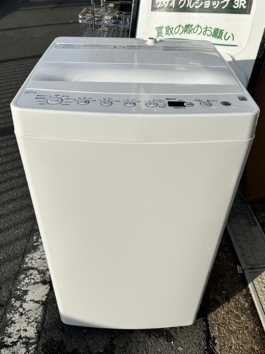 (ジ18)SALE‼️¥9,900(税込み) Haier 全自動電気洗濯機 4.5kg 2021年製