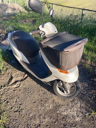 ホンダ　原付　バイク　50cc 直接引き取り可　配送可　38000 カゴ　ヘルメット付き　書類有りAF68