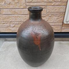 やや大きめの壺 陶器 置物 花瓶 インテリア