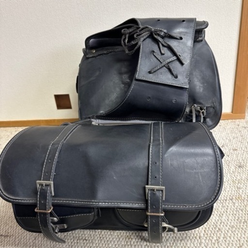 デグナー DEGNER サドルバッグ サイドバッグ 左右セット 黒